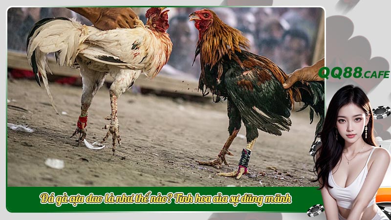 Đá gà cựa dao là như thế nào? Tinh hoa của sự dũng mãnh