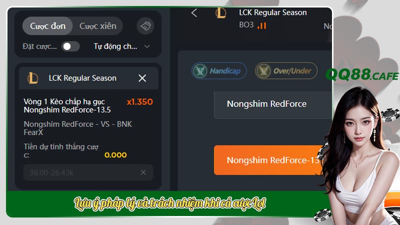 Chiến lược cá cược Lol hiệu quả cho người chơi Việt Nam | Hình ảnh 5 Lưu ý pháp lý và trách nhiệm khi cá cược Lol
