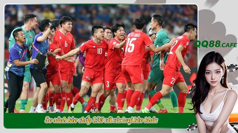 Khám phá kèo chấp 1.25: Công cụ cân bằng trận đấu trong cá cược | Hình ảnh 5 So sánh kèo chấp 1.25 với các loại kèo khác