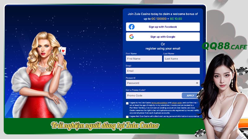 Trải nghiệm Zula Casino | Sảnh cá cược chinh phục cược thủ | Hình ảnh 5 Trải nghiệm người dùng tại Zula Casino